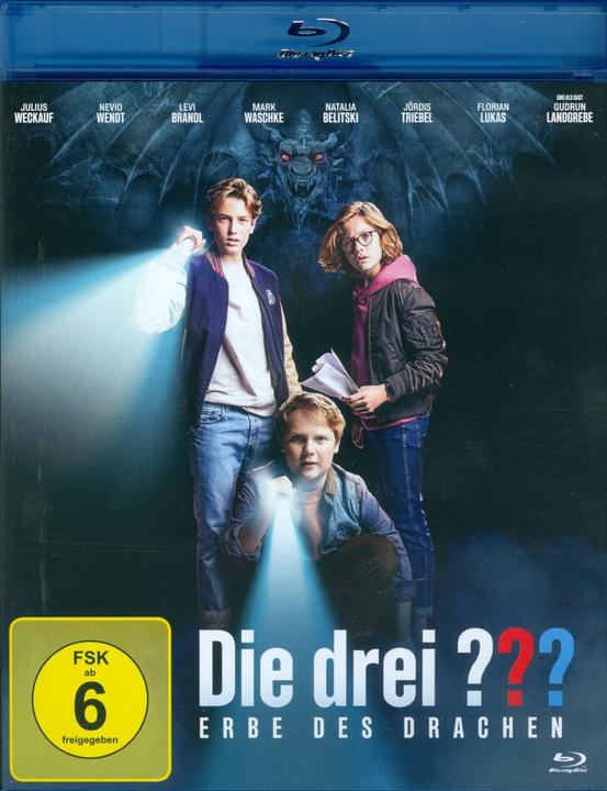 Produktbild Sony Die drei??? - Erbe des Drachen (Blu-ray, 2023, Deutsch, Englisch)