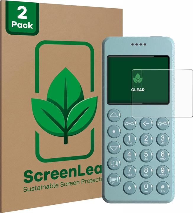 Productafbeelding ScreenLeaf Beschermfolie duurzame screenprotector screenprotector folie helder transparant (2 Stuk, Punt MP02)