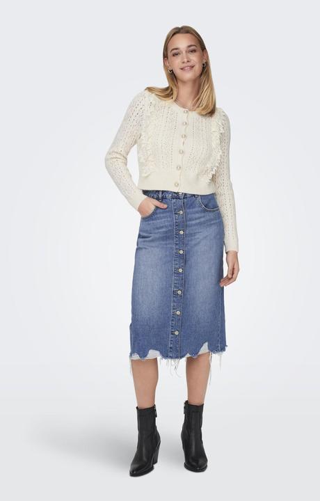 Produktbild Only Hohe Taille Langer Rock Jeansrock (M)