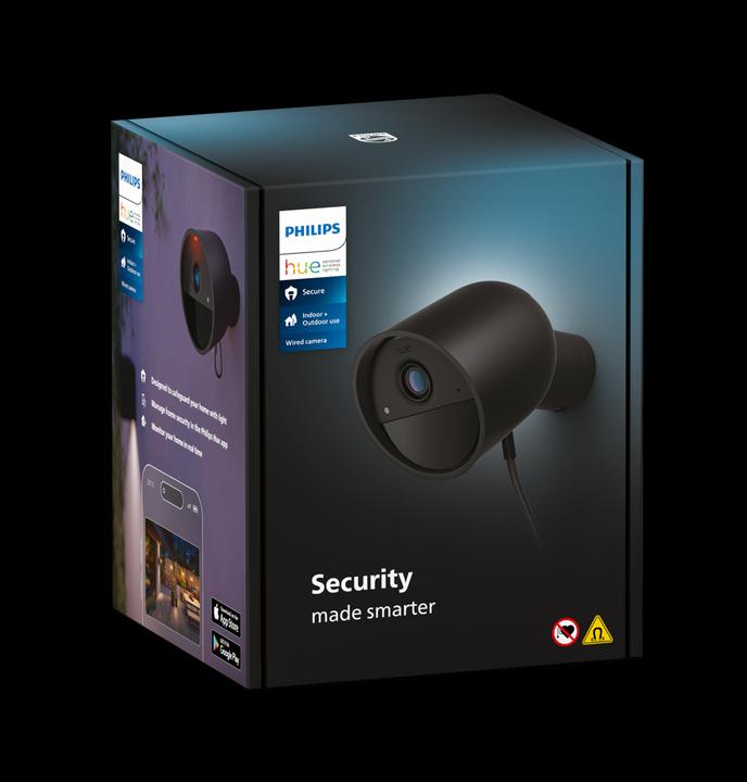 Actual product image Philips Hue Secure Wired Camera (1920 x 1080 Pixels)