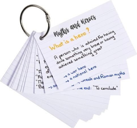 Actual product image Exacompta Index cards (148 x 105 mm, 205 g/m², 50 x)