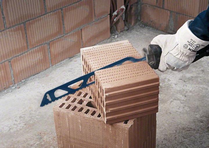 Actual product image Bosch Professional Zubehör Expert Hollow Brick S 1543 HM reciprocating saw blade, 10 pieces