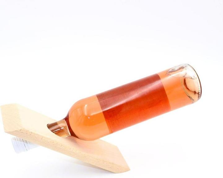 Immagine prodotto Hobby Fun Portabottiglie in legno 25 x 7,5 cm, 1 pezzo