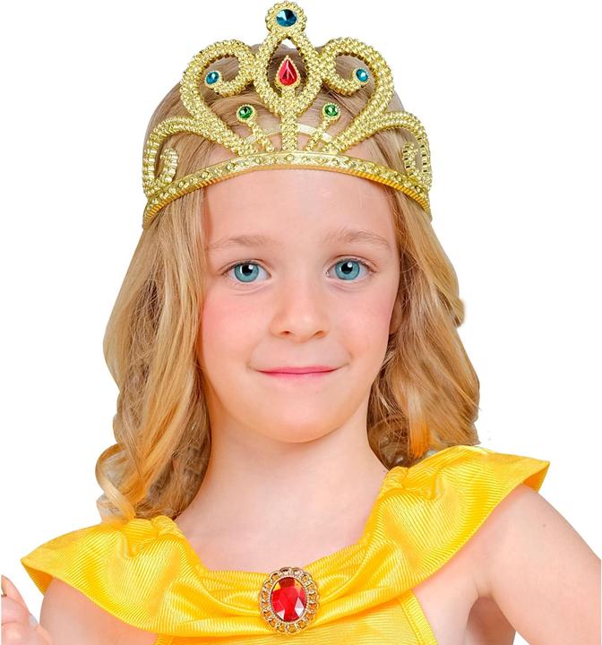 Produktbild Magni Diadem gold mit Schmucksteinen
