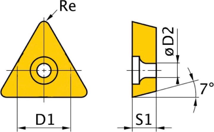 Produktbild Optimum HM-Ersatzwendeplatten ISO TCMT090204