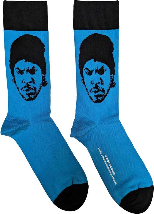 Actual product image Ice Cube Unisex Adult Portrait Socks (40.5 - 45.5)