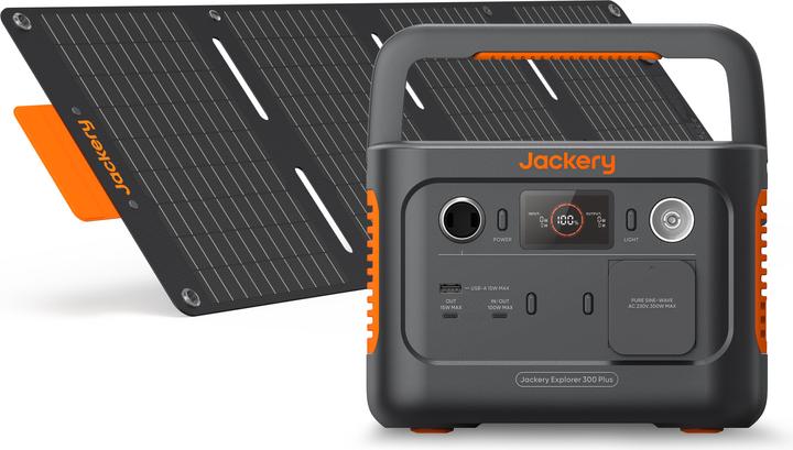 Produktbild Jackery Explorer 300 Plus + 40W Mini (288 Wh, 3.75 kg)