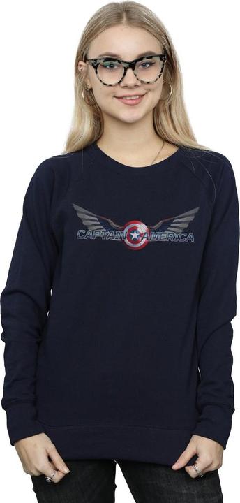 Immagine prodotto Falcon And The Winter Soldier Captain America Logo Felpa Donna (M)