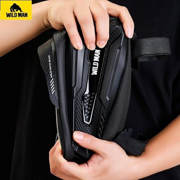 Actual product image Wildman Etui/uchwyt rowerowy M M30 sakwa na ramę czarna/black (Luggage carrier bag)