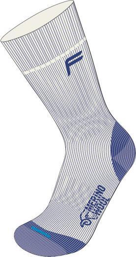 Fuse F Lite Mountaineering NT A 100 blue Merino Socke wadenhoch (47-49) (47 - 49)