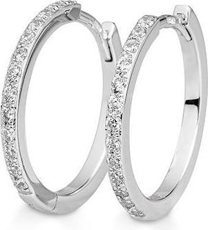 Actual product image Breuning Creoles - BRILL. 0,26 Ct. H/si (750/18 K Gold)