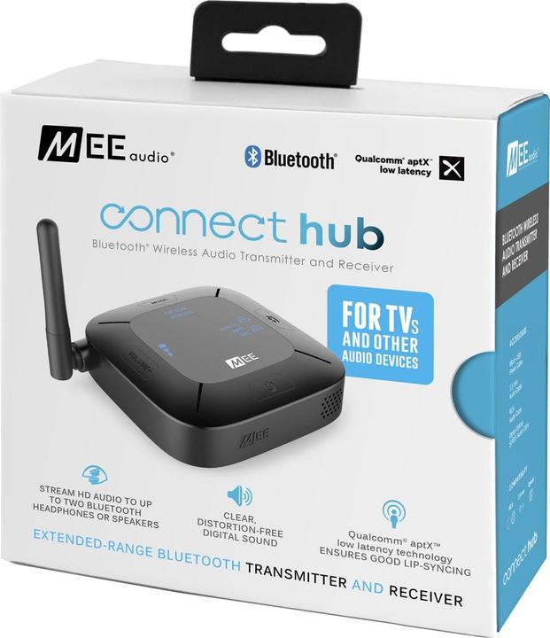 Actual product image Mee Audio Adapter Bluetooth Connect Hub czarny (Transmitter & Receiver)