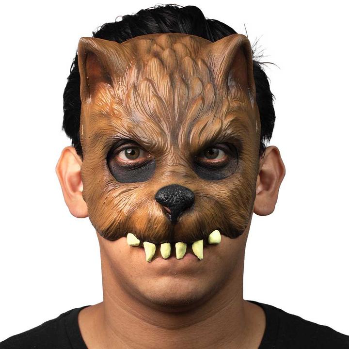 Actual product image Metamorph Kleiner Werwolf mit Überbiss Halbmaske
