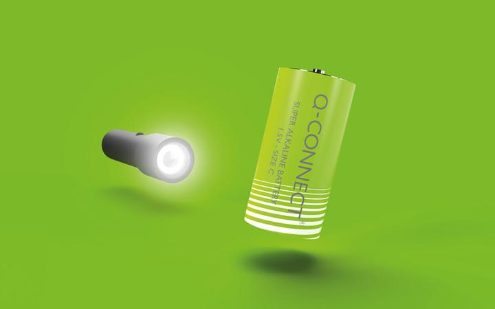 Produktbild Q-Connect Alkaline (2 Stk., C, 5700 mAh)