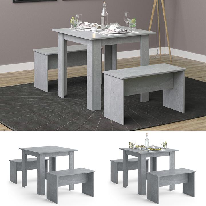 Immagine prodotto Vicco Set Sentio (80 x 80 x 73 cm)