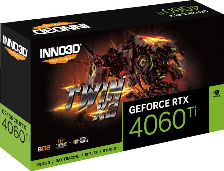 Produktbild Inno3D GeForce RTX 4060 Ti Twin X2 (8 GB)