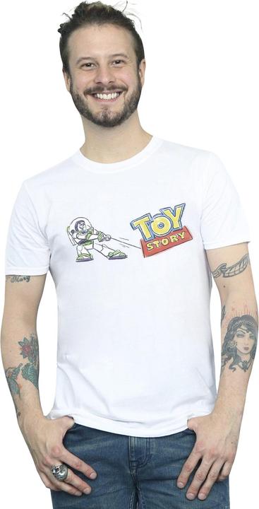 Produktbild Disney Toy Story Buzz Pulling Logo TShirt (XXL)