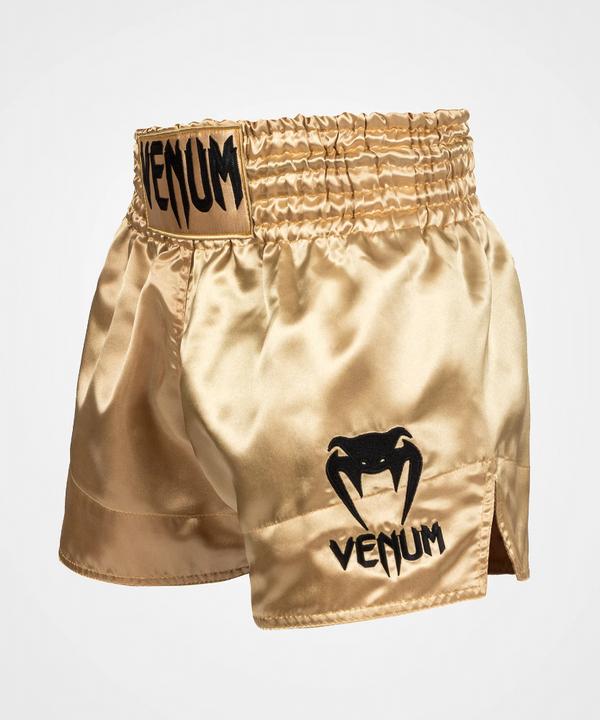 Produktbild Venum Classic Muay Thai Shorts - Gold/Black (L)