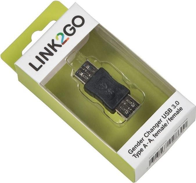 Immagine prodotto Link2Go Gender Changer (USB 3.0, 3 cm)