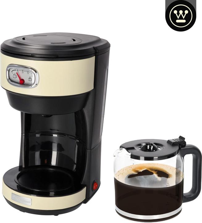 Produktbild Westinghouse Kaffeemaschine Retro 10 Tassen 1,25l Glaskanne