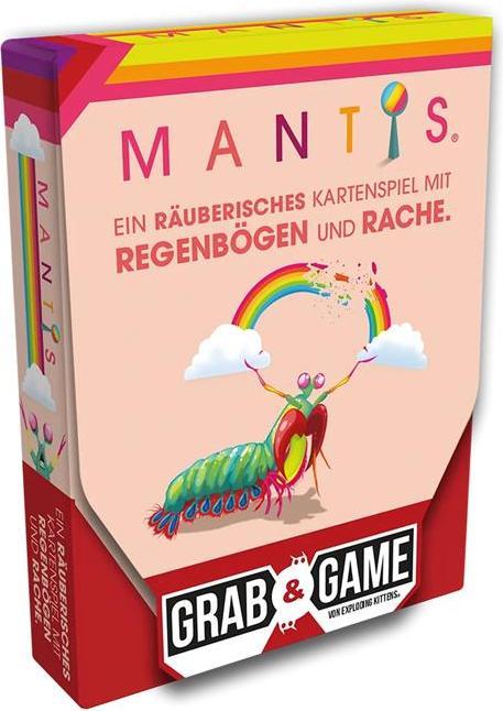 Exploding Kittens EXKD0046 - Mantis: Grab & Game (German)