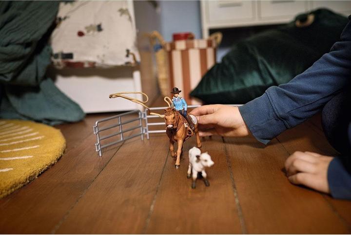 Immagine prodotto Schleich Team Roping con Cowgirl