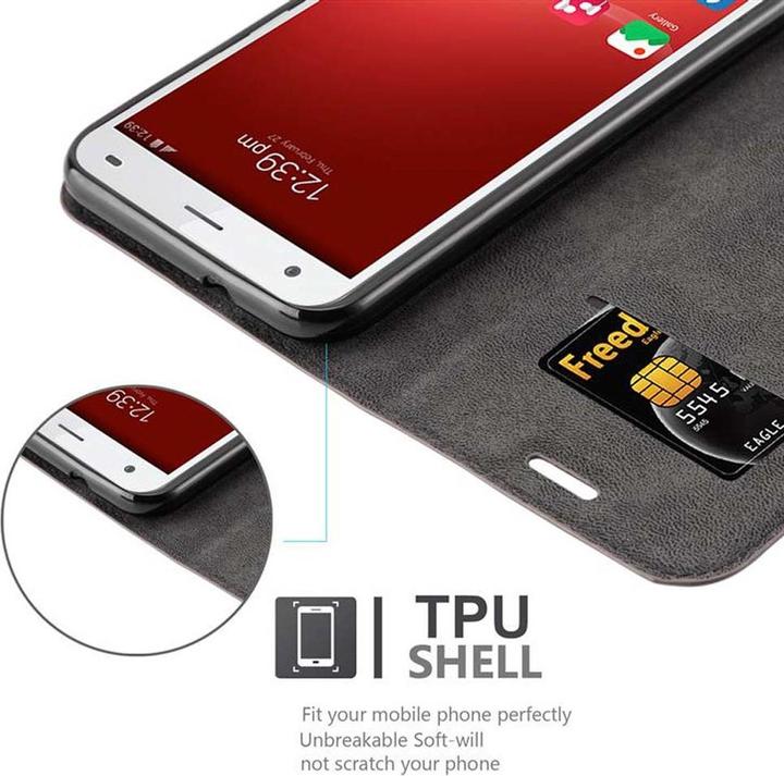 Actual product image Cadorabo Book Invisible Magnet Cover (ZTE Blade S6)