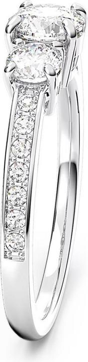 Produktbild Swarovski Attract Trilogy Ring Gemischte Rundschliffe Weiss (60)