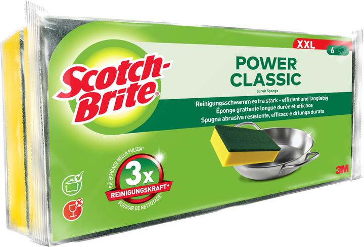 Actual product image Scotch-Brite Classic XXL sponges, 6 pcs. (6 pcs.)
