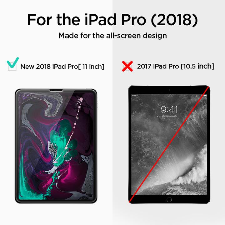 Produktbild Spigen tempered glass Glas.TR Slim for iPad Air 4 2020 / 5 2022 (1 Stück, iPad Air 2022 (5. Gen))