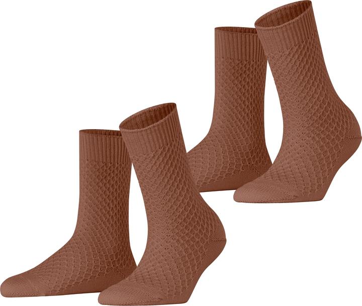 Esprit Diamond Knit 2-Pack Damen (2er Pack, 39 - 42)