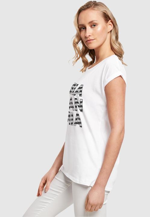 Actual product image FC Bayern München Ladies MSM Outline Extended Shoulder Tee - 115337 (3XL)