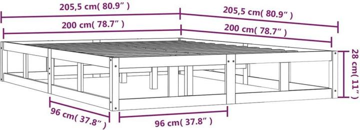 Produktbild VidaXL Nelek (200 x 200 cm)