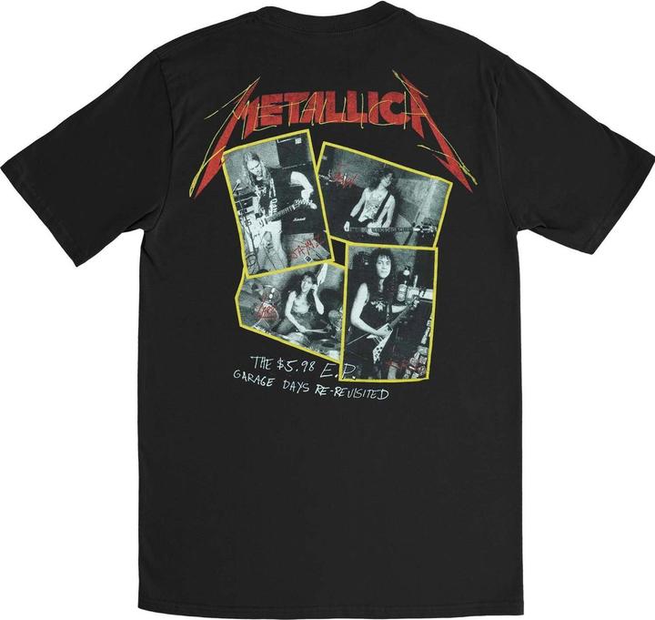 Produktbild Metallica Erwachsene Garage Photograph T-shirt (XL)
