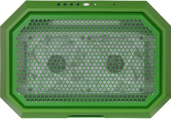 Actual product image Thermaltake The Tower 600 (hellgr?n, Tempered Glass x 3) (ATX, mATX, Mini-ITX)