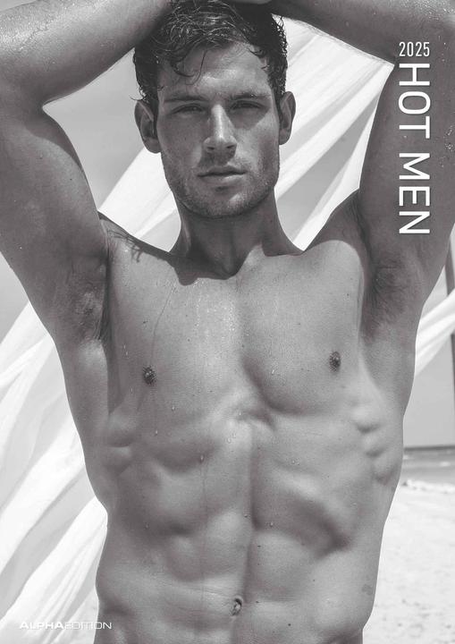 Image du produit Alpha Edition Hot Men 2025 Calendrier illustré, 29,7x42cm, calendrier avec des motifs érotiques pour tout le monde (Non contraignant, Allemand)