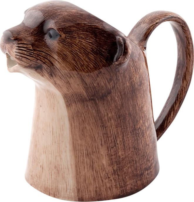 Quail Ceramics 0.3 l milk jug Otter brown (0.30 l)