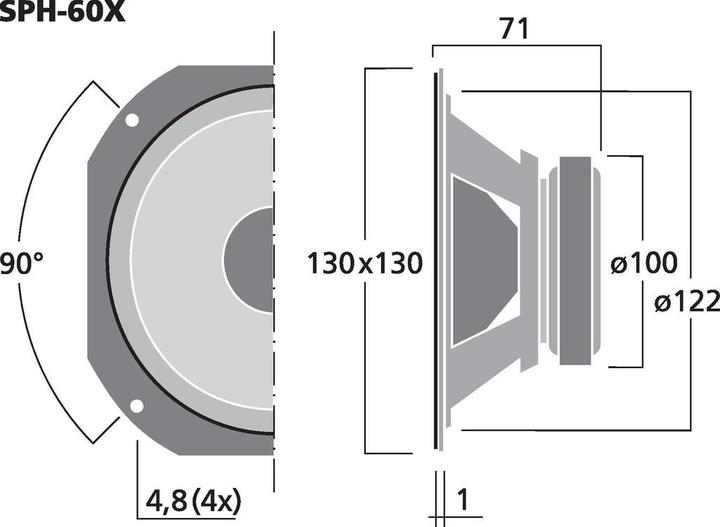 Immagine prodotto Monacor HiFiBreitbandLautsprecher (1 pz.)