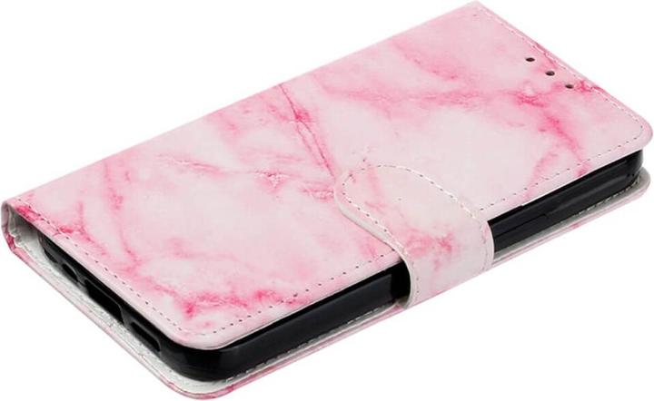Actual product image Cover-Discount Leather case cover Marble white (Samsung Galaxy S24+)
