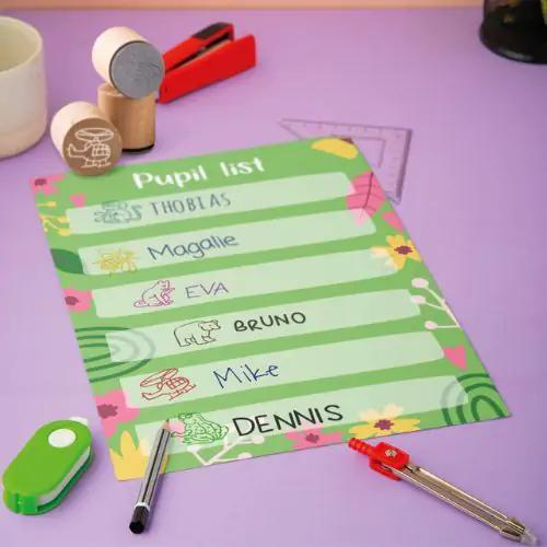 Actual product image Colop WOODIES Stempel-Set "farm Animation" retail