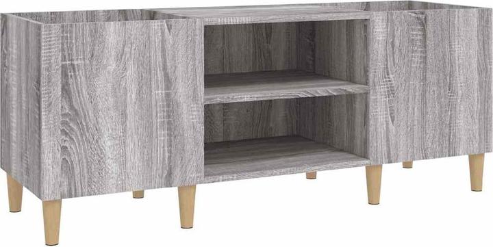 Produktbild VidaXL Plattenschrank Grau Sonoma 121x38x48 cm Holzwerkstoff