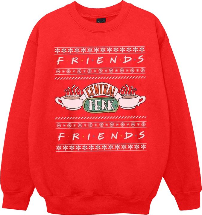 Immagine prodotto Friends Fair Isle Central Perk Felpa Ragazze (140, 146)