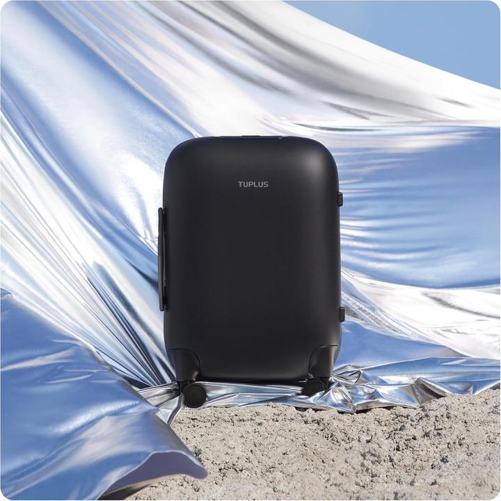 Produktbild Tuplus Zeitkapsel Serie: Koffer mit 4 Rollen und TSA-Schloss (28 l, Handgepäck (bis 50l))