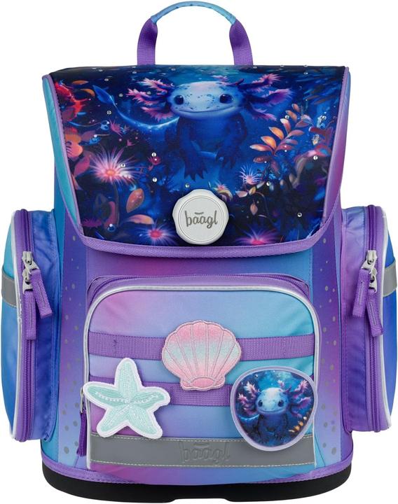 Immagine prodotto Baagl 3-teiliges Schulranzen-Set Axolotl