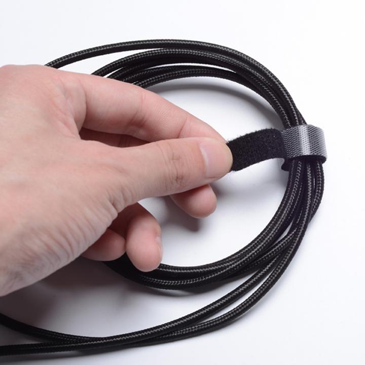 Actual product image Vention Cable Organiser Strap KAABI 3m Black (3000 mm, 1 pcs.)