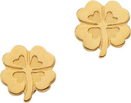 Muau Ohrstecker (Gelbgold)