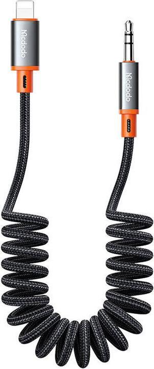 Produktbild Mcdodo CA-0890 Lightning to 3.5mm AUX mini jack cable, 1.8m (black) (1.80 m, 3.5mm Klinke (AUX), Lightning)