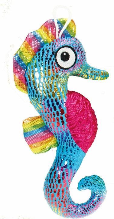 Image du produit Hippocampe en peluche bleu.11010N