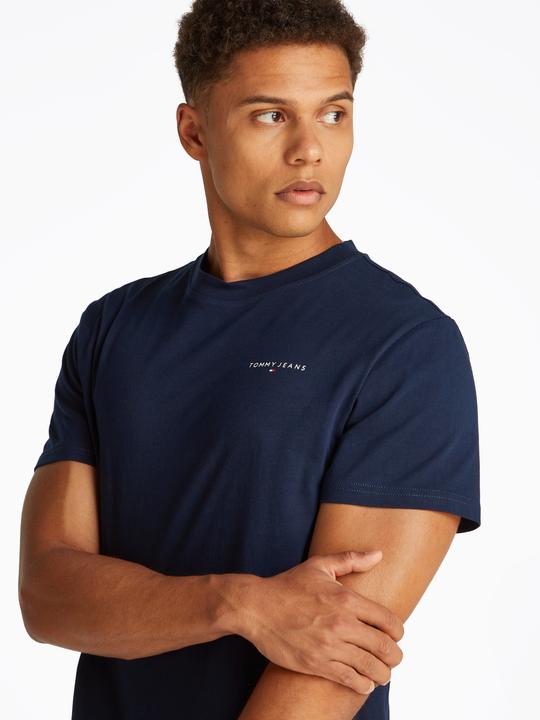 Produktbild Tommy Jeans Tjm Slim Linear Chest Tee Ext (S)