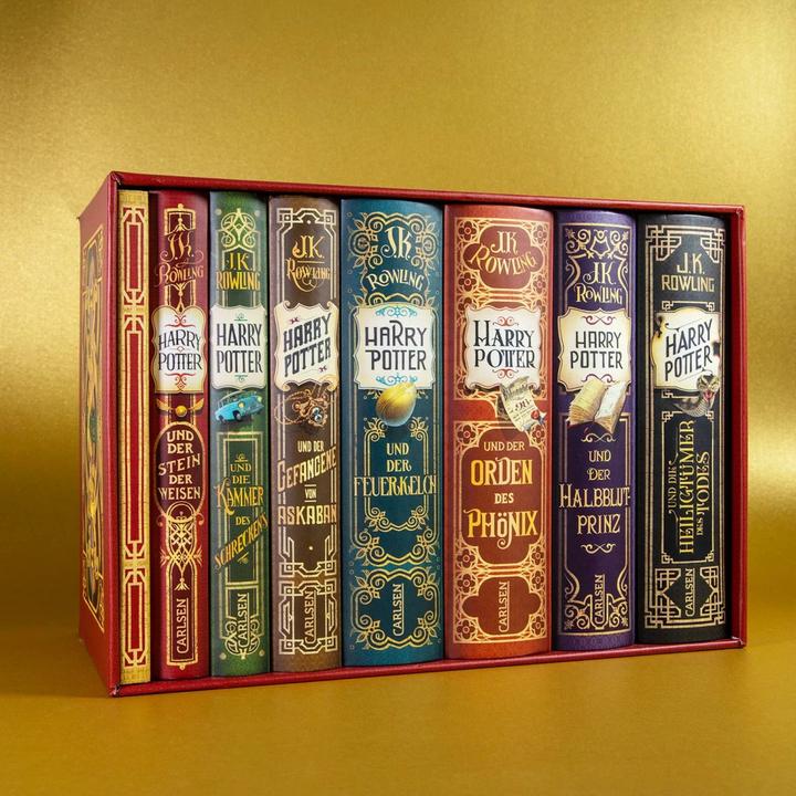 Produktbild Harry Potter: Band 1-7 im Schuber - mit exklusivem Extra! (Deutsch, J.K. Rowling, Klaus Fritz, 2023)
